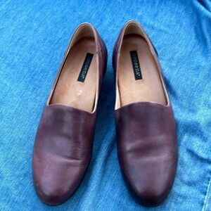 Neosens Slip On Loafer W 6.5 Purple Leather Women's Size 6.5 EU 37 Made in Spain